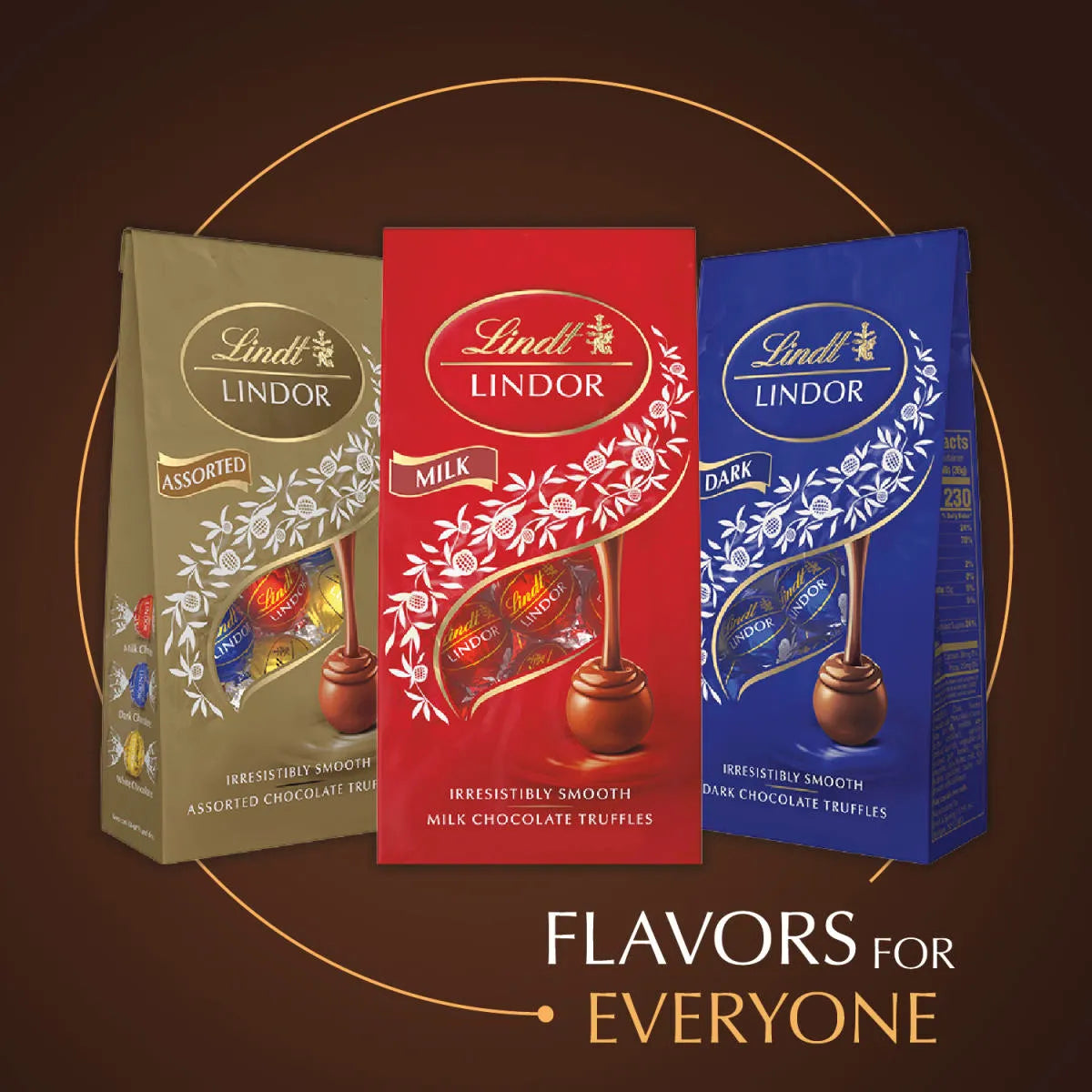 60% Extra Dark Chocolate LINDOR Truffles 75-pc Bag (31.7 oz)